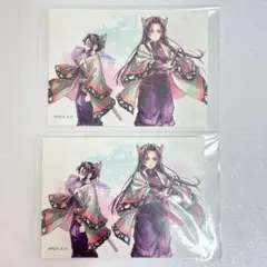 ♡ 鬼滅の刃 しのぶ カナエ WEBSHOPくじ ステッカー