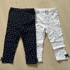 プティマイン　プティプラ　ロングパンツ　レギンス　2枚セット