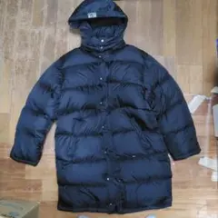 コンバースCONVERSEナインティーズ90sフード付ダウンコート黒M~L美品