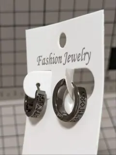 ステンレス銅　ピアス　ユニセックス　メンズ　レディース　ブラックメッキ　12mm