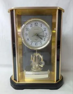 J46 美品！CITIZEN クリストロン置時計アンティークおしゃれインテリア