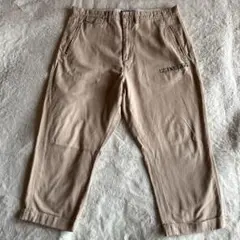 X-LARGE W34 クロップドパンツ チノパン ワイド バルーン