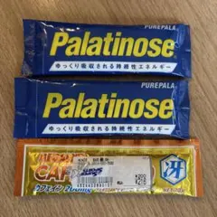 マラソン完走セット パラチノース　メダリスト カフェイン200 3本セット