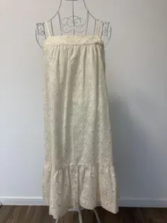 one after another NICE CLAUP 花柄ワンピース