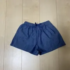 UNIQLO デニム風 パンツ 100 ユニクロ　ショート