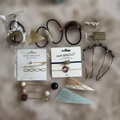 ヘアアクセサリー　まとめ売り