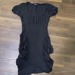 SLY ブラック ミニワンピース 半袖