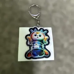 もぐっふぇす　ヴィヴィくんアクリルキーホルダー　ネオンヴィヴィくん