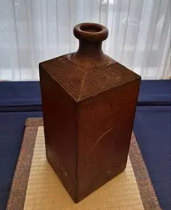 494『備前焼 角形 徳利壺』 /骨董品 古美術 古玩 アンティーク - メルカリ