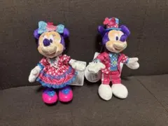 東京ディズニー パルパルーザファンダーランド　ミッキー＆ミニー ぬいぐるみバッジ