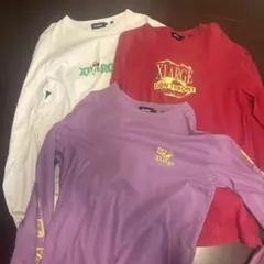 XLARGE 長袖Tシャツ 3枚セット