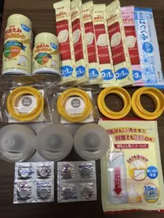 ほほえみ　らくらくミルク　アタッチメント　母乳実感フード・キャップ等