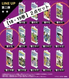 ドラゴンボール コミックスチャームコレクション 02 【18・19巻セット】