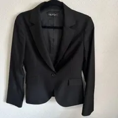 美品✨INDIVI ジャケット 40 L 黒 美シルエット