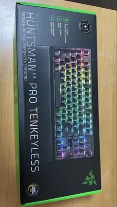 razer huntsman v3 pro tkl black キーボード