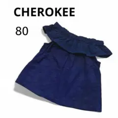 西松屋CHEROKEE ベビー オフショルダー フリル トップス 80