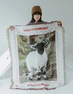 【新品・未使用】MAISON STRAYSHEEP RUG ストレイシープラグ STRAYSHEEP RUG