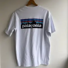 patagonia パタゴニア P-6ロゴ レスポンシビリティー 白 S