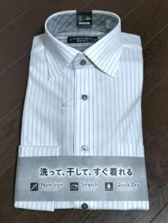 ワイシャツ S 37-80 ストライプ