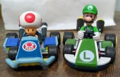 ルイージとキノピオ ミニカーセットのサムネイル