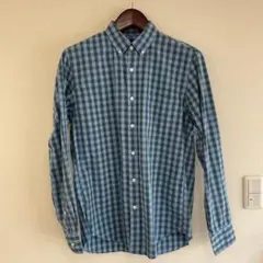 J.CREW 長袖 チェック コットンシャツ Mサイズ L 長袖シャツ