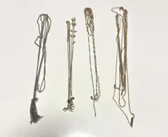forever21など ネックレス4点まとめ売り