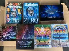 EXILE 三代目JSB DVD７枚セット LDH ジェイソールブラザーズ