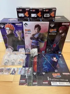一番くじ NARUTO ペイン 我愛羅 サソリ フィギュア おまけ付き - メルカリ