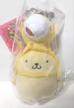 たべっ子どうぶつ　サンリオ　マスコット　きりんちゃん　ポムポムプリン　着ぐるみ