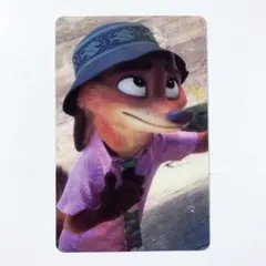 ズートピア2 オーマイカフェ 入場特典 予約特典 コレクションカード　ニック