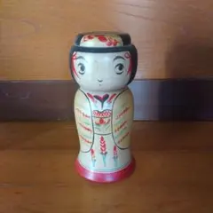 伝統こけし 創作こけし 木工品 あつみ 阿部進矢作 24cm