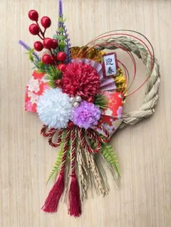 NO.415しめ縄 しめ縄リース お正月飾り　　しめ飾り 2026