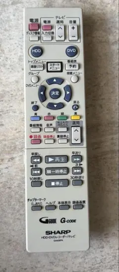 シャープ SHARP リモコン GA426PA