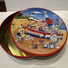 香港ディズニーランド ダッフィー＆フレンズ 缶♡