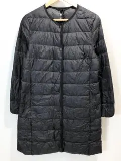 【収納袋付】 UNIQLO ウルトラライトダウンコンパクトコート ブラック M
