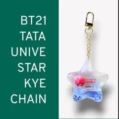 BTS BT21 タタ TATA 星型 キーチェーン キーホルダー 公式