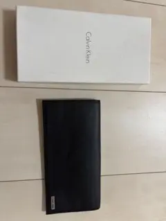 Calvin Klein ブラック 長財布