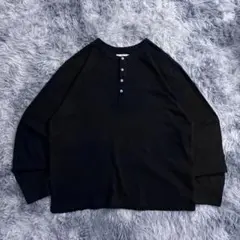 00s サーマルロンt ヘンリーネック　ヴィンテージ　ワッフル