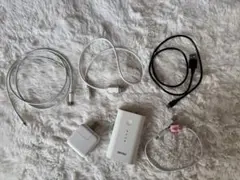 BUFFALOモバイルバッテリー　Apple Adapterとケーブルセット