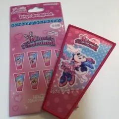 ディズニーランド　パルパルーザ　ミニーのファンダーランド　ワッペン　バッジ