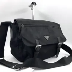 極美品 プラダ ショルダーバッグ メッセンジャー ダブルポケット ナイロン 黒 楽天市場】【10%OFF】 プラダ ショルダーバッグ スモール リナイロン