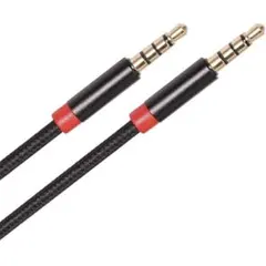 3.5mm AUX追加ケーブル　ステレオオーディオケーブル 1メートルのサムネイル