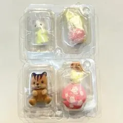 シルバニアファミリー 赤ちゃん妖精の森のなかまたちシリーズ　ラテネコ　くるみリス