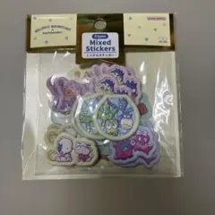 サンリオ　はぴだんぶい　クレヨンしんちゃん　ミックスステッカー　シール　セット