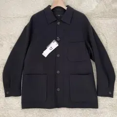 【未使用タグ付き】ユニクロ ウールブレンドオーバーサイズシャツジャケット L