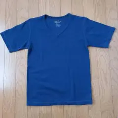 Confirm Vネック Tシャツ ブルー Mサイズのサムネイル