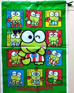 けろけろけろっぴ当時物　ビニール巾着　レトロサンリオ