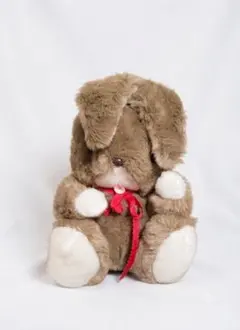 希少 80年代当時物 ハンドハウス ロップイヤー うさぎ ぬいぐるみ 昭和レトロのサムネイル