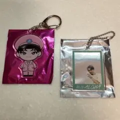 超特急 EVE アロハ ご当地キーホルダー アクリルフレームキーホルダー