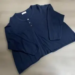 AL・DI・LA カーディガン　ネイビーF4